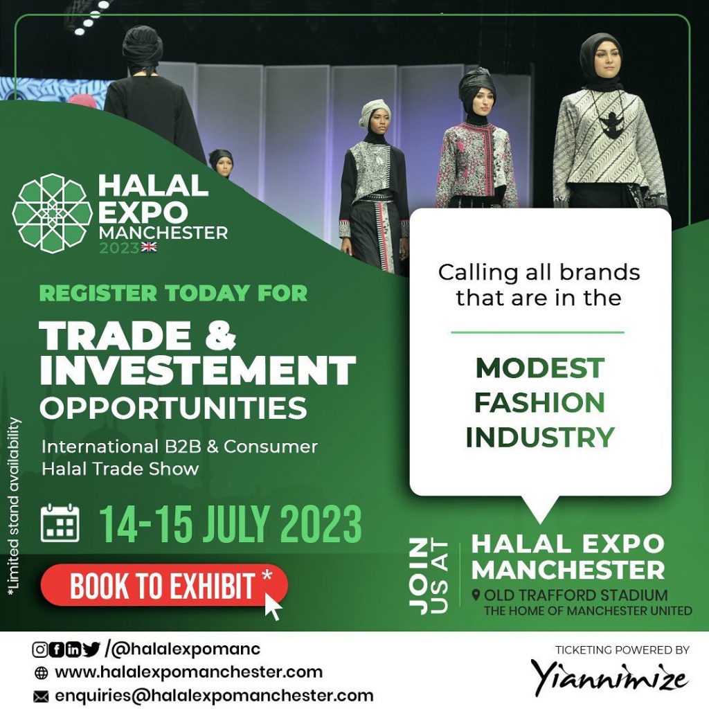 Manchester Halal Expo 2023 programada para el 14 y 15 de julio