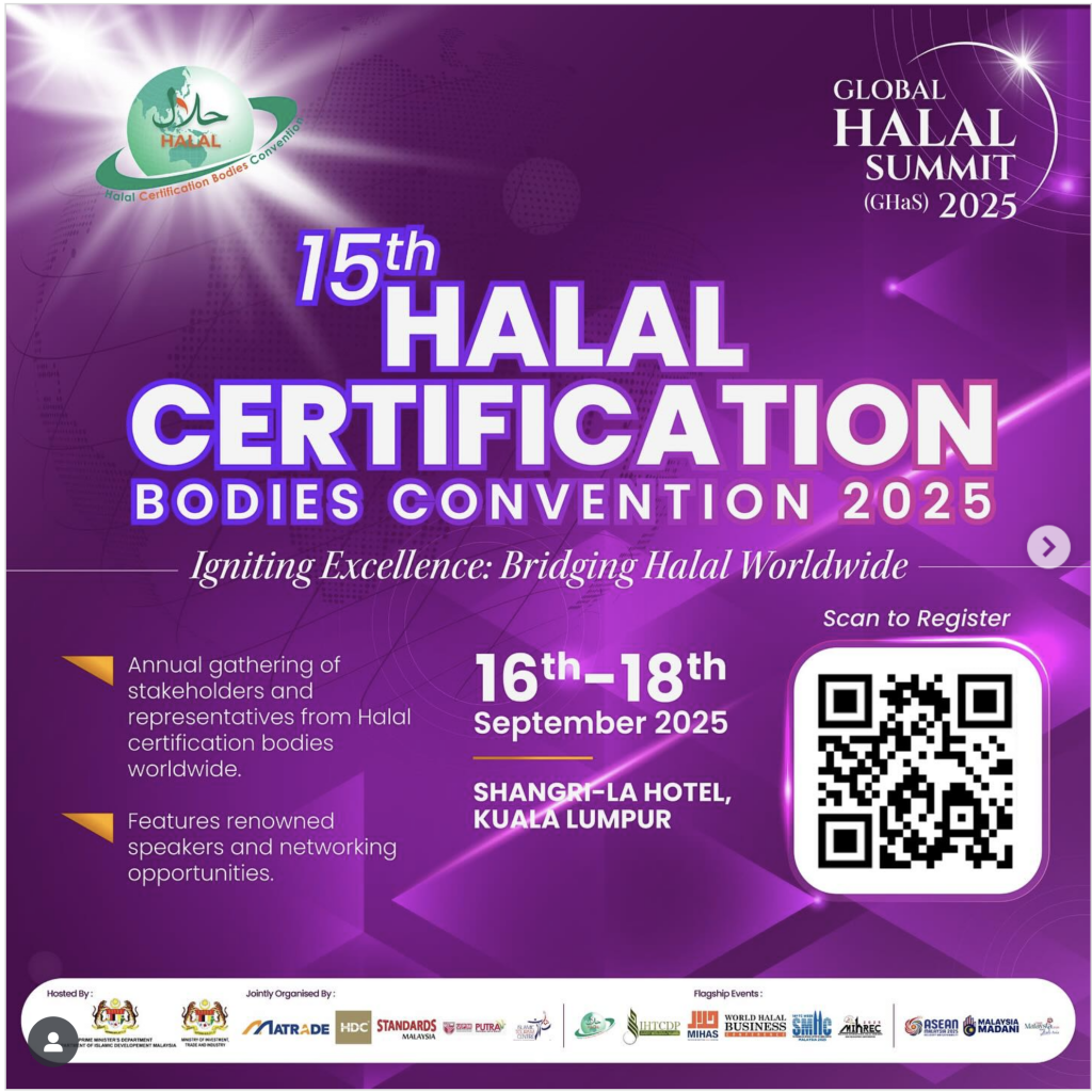 CAPACITACION 2025 EN MALASIA CON JAKIM, CHILEHALAL PRESENTE