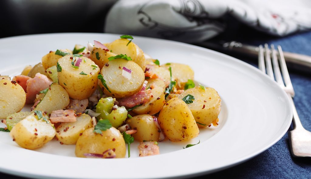 Ensalada caliente de papa