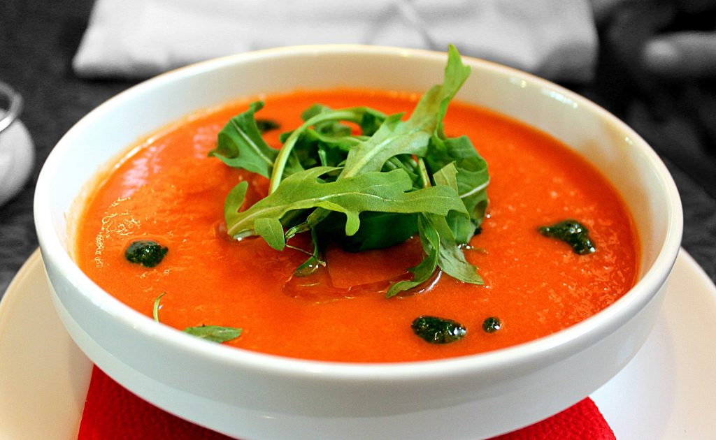 Receta de gazpacho andaluz tradicional