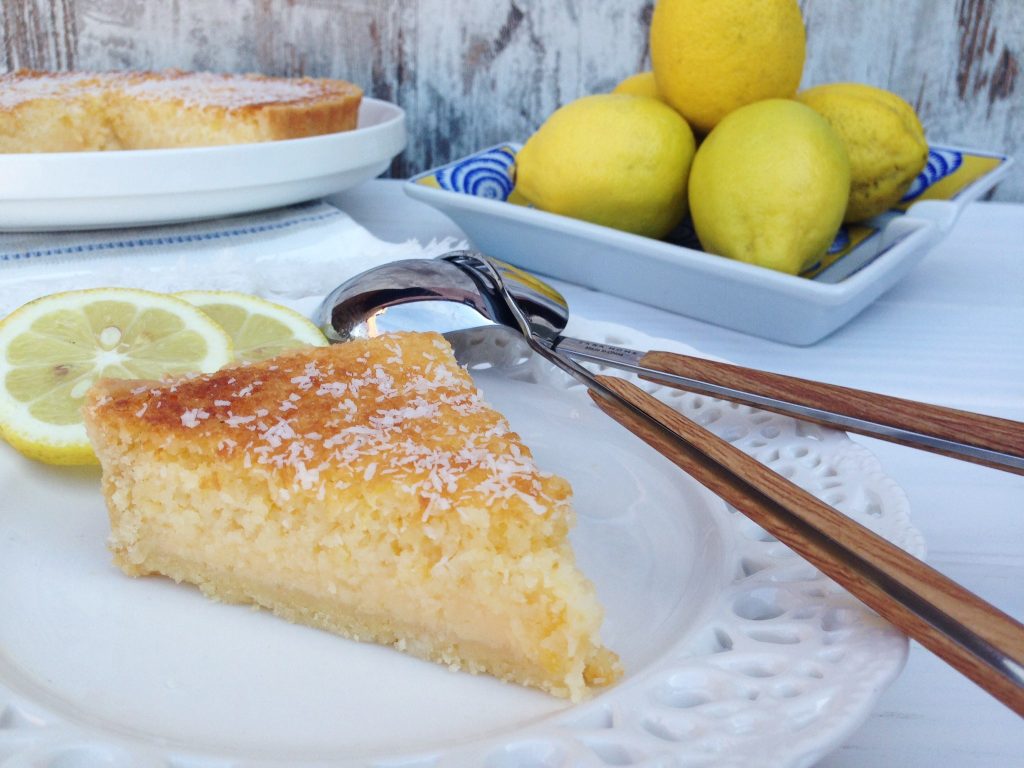 Bizcocho de coco esponjoso