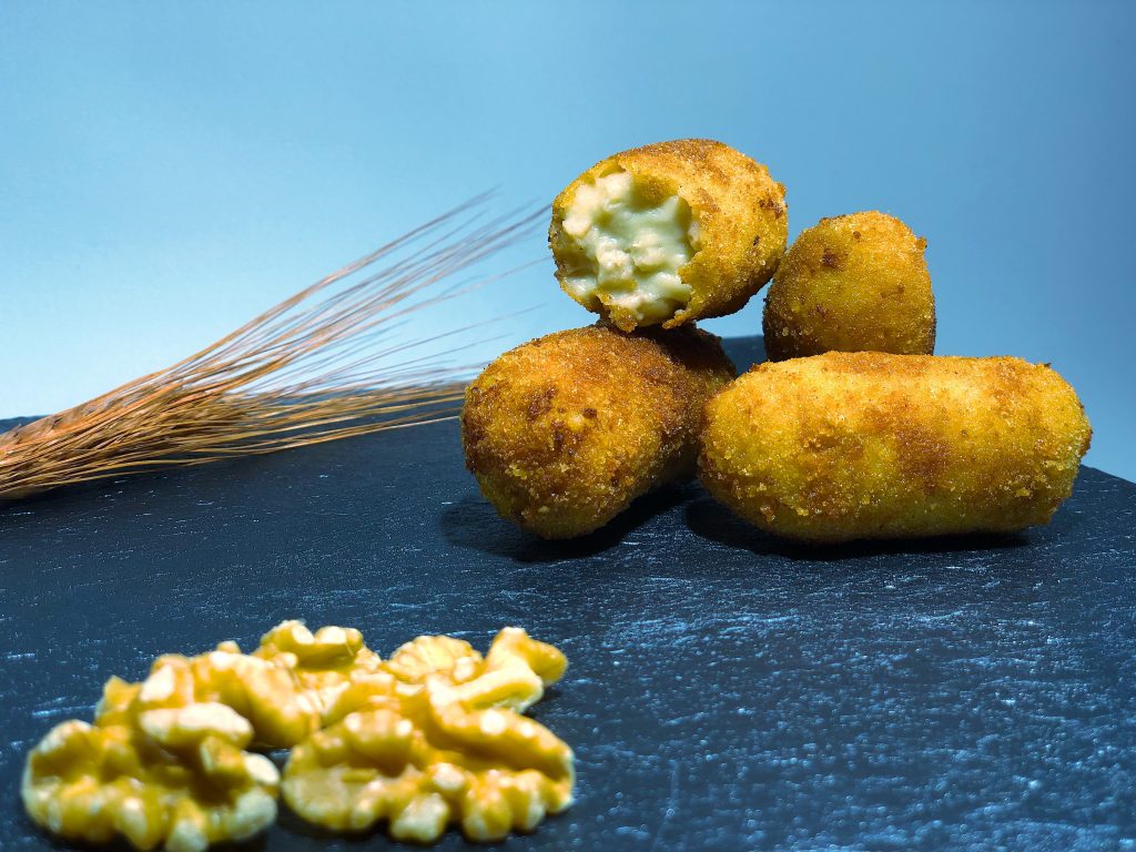 Croquetas de langostinos