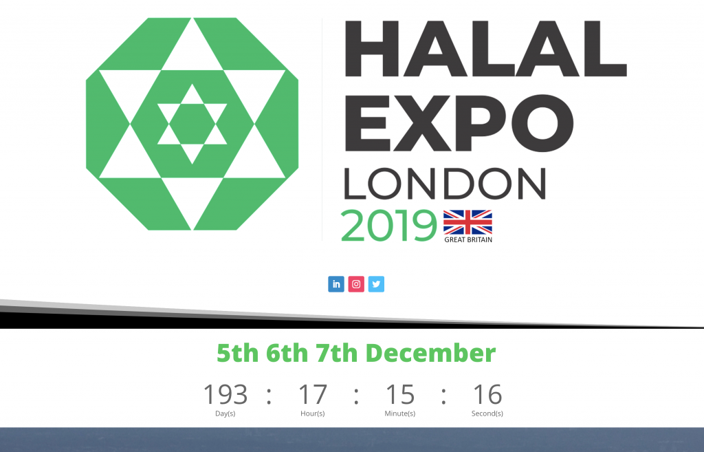 Halalexpo Londres Diciembre 2019
