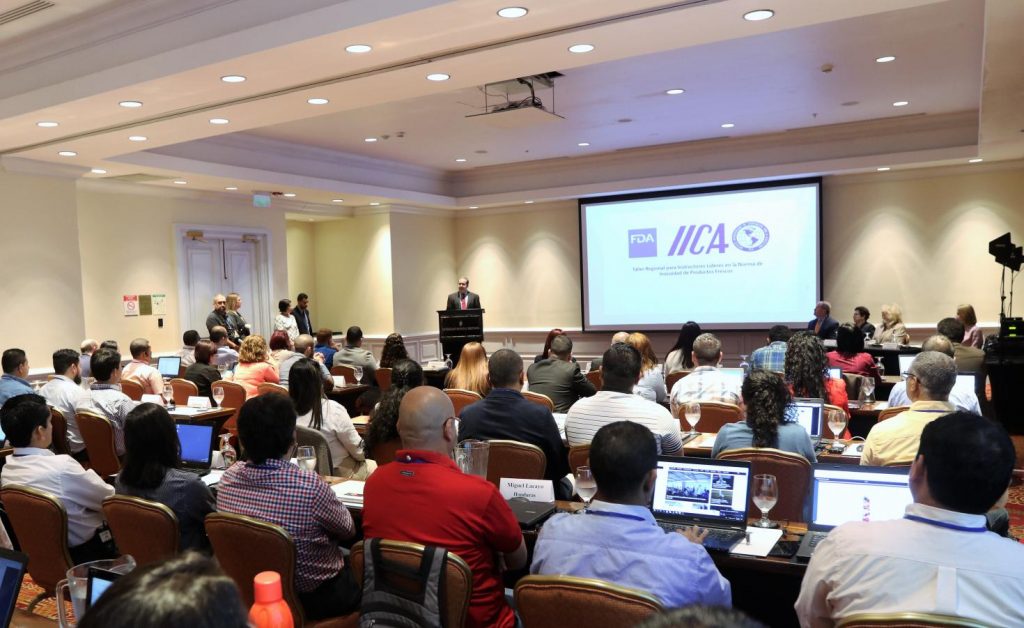 Representante de Chilehalal invitado  a una capacitación de FDA y el IICA para instructores agrícolas sobre requisitos para exportar productos frescos a Estados Unidos