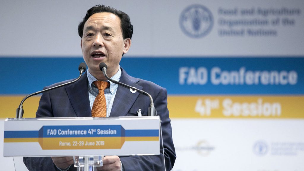 La FAO nombra a los primeros chinos como Director General