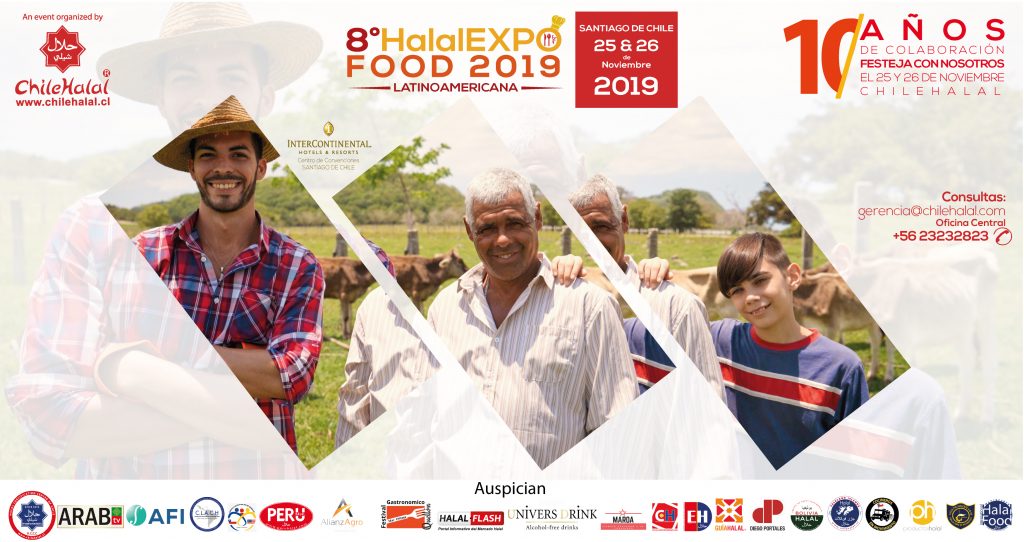 Conviértase en patrocinador de la 8 ° Halal Expo Food en Chile