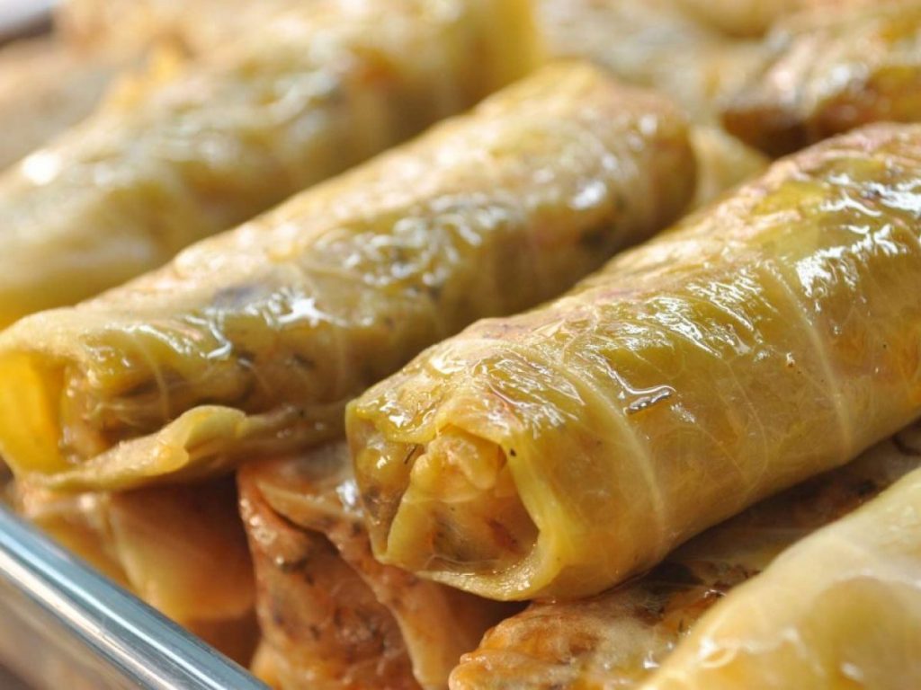 Hojas de repollo ( Receta original de Malfuf)