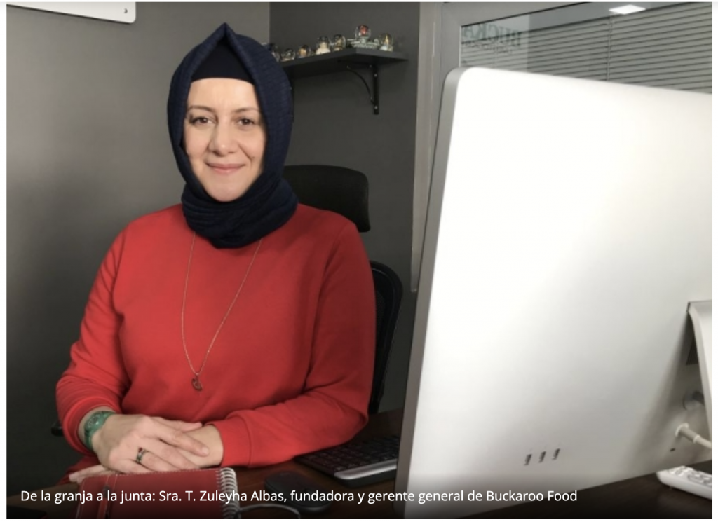 De la granja a la junta: Sra. T. Zuleyha Albas, fundadora y gerente general de Buckaroo Food