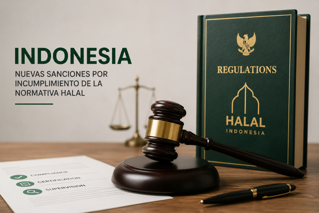Indonesia publica nuevas sanciones administrativas por incumplimiento de la normativa Halal