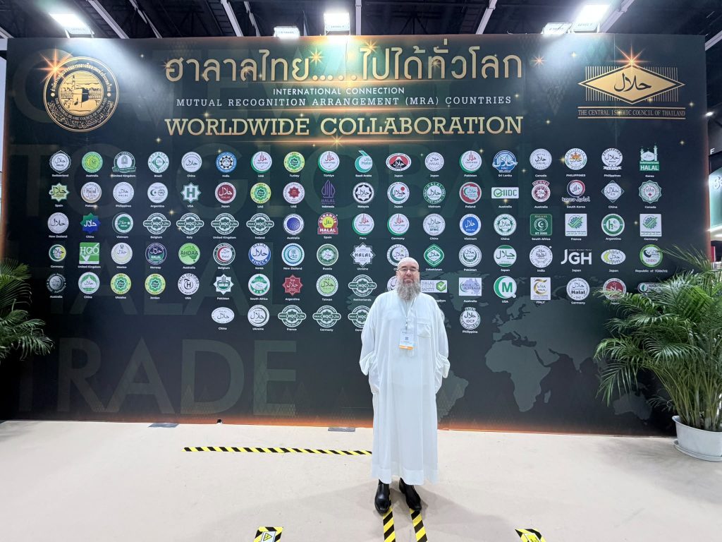 Sheikh Ali Al Achcar representa a ChileHalal en la Halal Expo de Bangkok y fortalece vínculos con las principales autoridades Halal de Asia